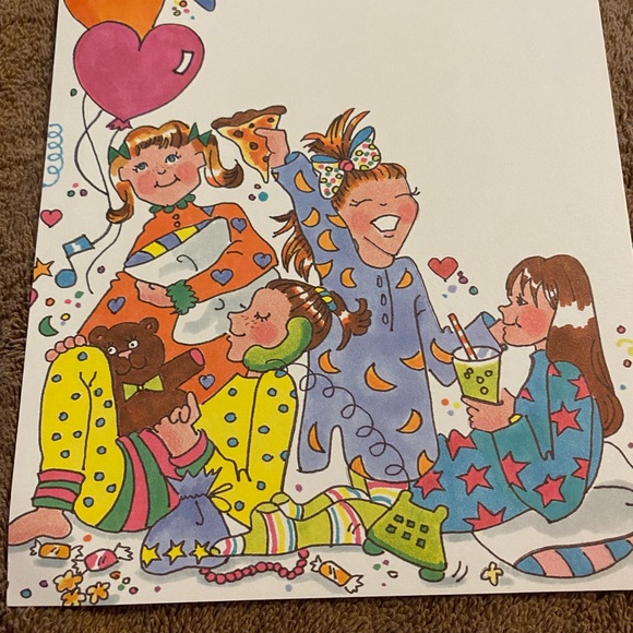 Luxury 21 Slumber Sleepover Party Invitations - Picture 4 of 9